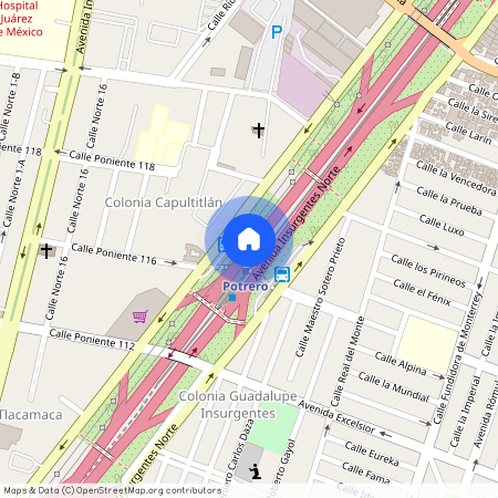 Insurgentes Norte, Colonia Guadalupe Insurgentes, C.P. 07870, Df / Cdmx