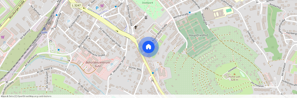 August-Bebel-Straße 2, 98527 Thüringen - Suhl