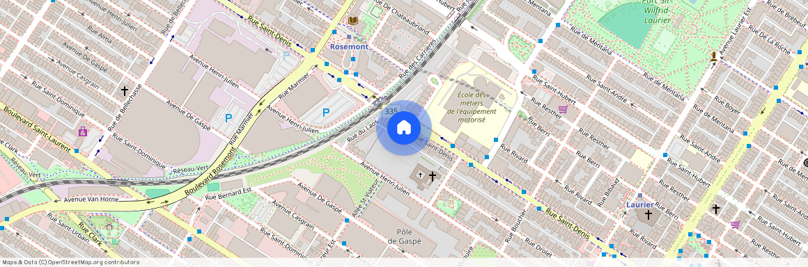 None -, 5560, R. Saint-denis, QC, H2J 2M5, Montréal