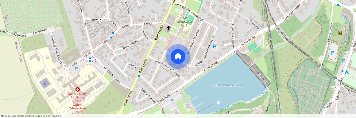 ul. Ignacego Paderewskiego, Świdnica, świdnicki, dolnośląskie