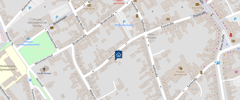 Gemütliche 2-Zimmerwohnung mit Dachterrasse in idealer Lage von Stendal - Foto 1