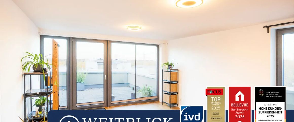 WEITBLICK: Terrassentraum im Neubau! - Photo 1