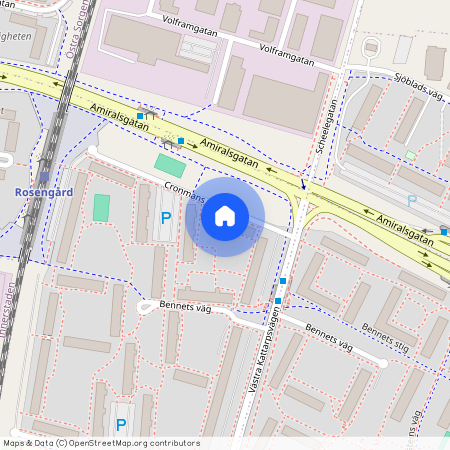 Cronmans väg 11B, Törnrosen