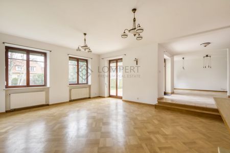 Przestronny dom w dużym ogrodem, Wilanów Królewski - Zdjęcie 5