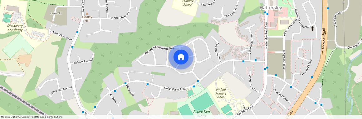 Middle Field, Hyde, Greater Manchester, SK14