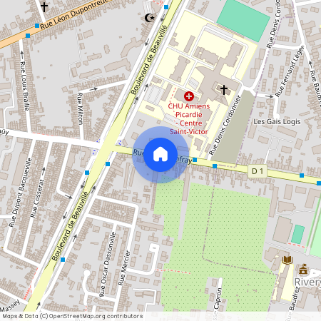 74 m² - 1 pièce, 30, 80000, Amiens