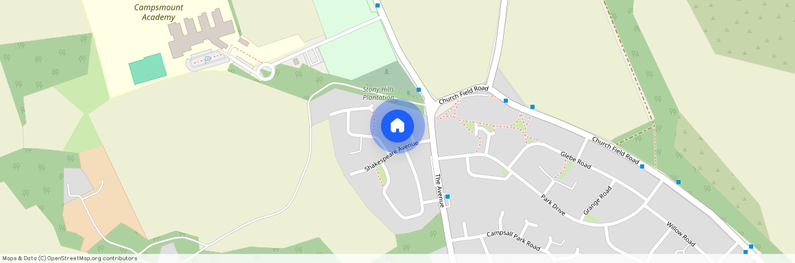 Shakespeare Avenue, Campsall