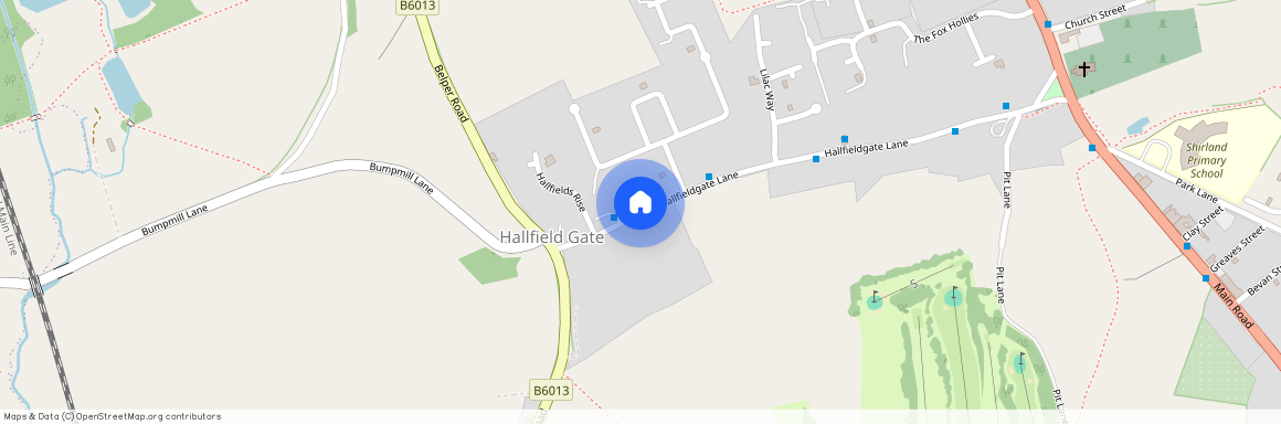 Shirland, Alfreton, DE55