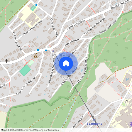 Chemin des Prés 4, 2533 Evilard, Schweiz