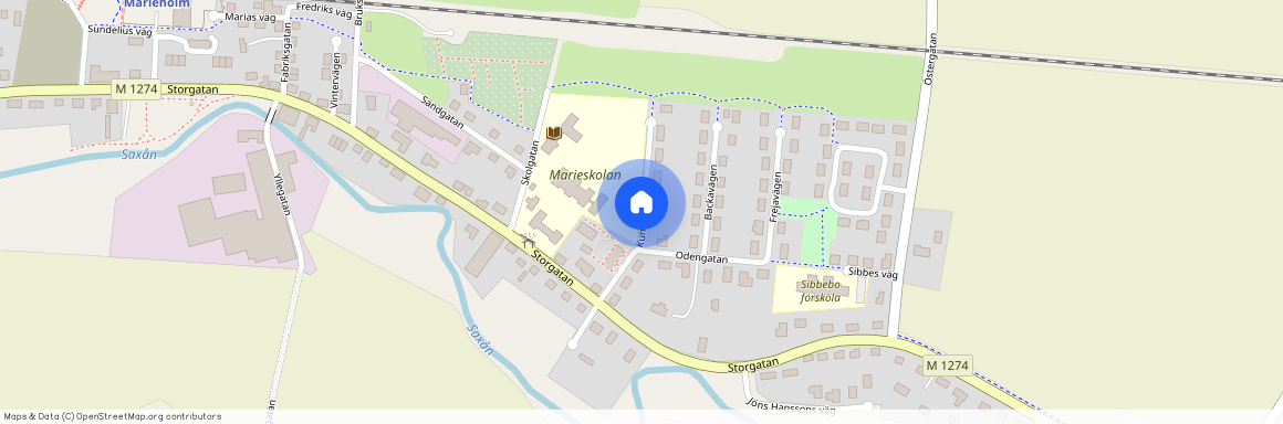 Kungsgatan, Marieholm