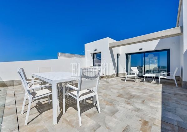 Modern duplex with sea views in Sierra Cortina, Finestrat, Benidorm, Alicante