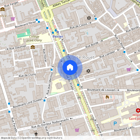 Avenue du Prado, Marseille 13008