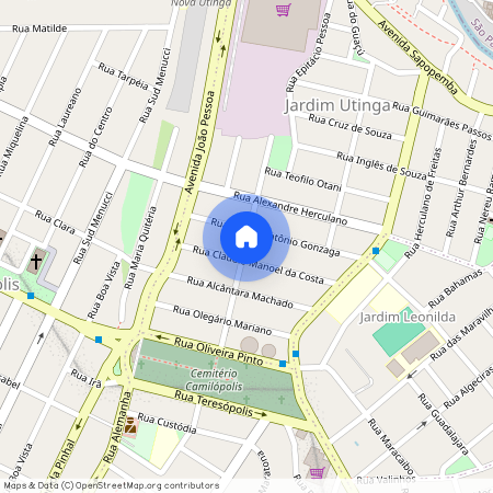 Rua Benjamin Constant - Jardim Utinga, Santo André - SP