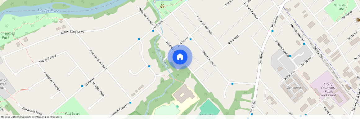 google map, Courtenay, Courtenay, Comox Valley, V9N 3L3