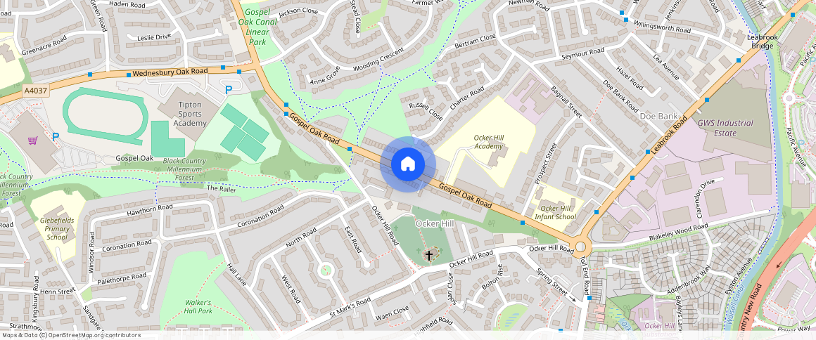 Gospel Oak Road, Tipton DY4