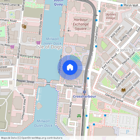 Baltimore Wharf, Canary Wharf, London, E14