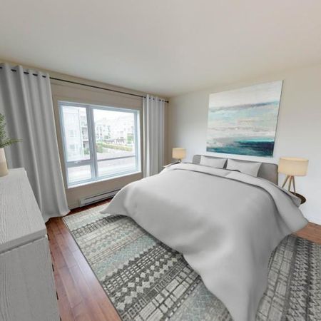 Grands condos 2 ch. Entrée ind. Idéal famille Lebourgneuf Quebec à louer - appartement / logement - Photo 3