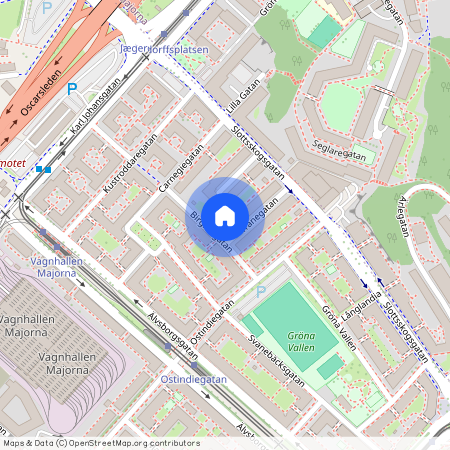 Kungsladugård, Göteborg, Västra Götaland, Slottsskogsgatan 9H