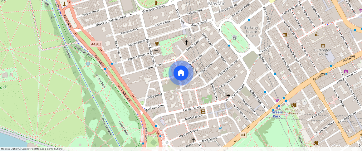 ** Hill Street, W1J, London