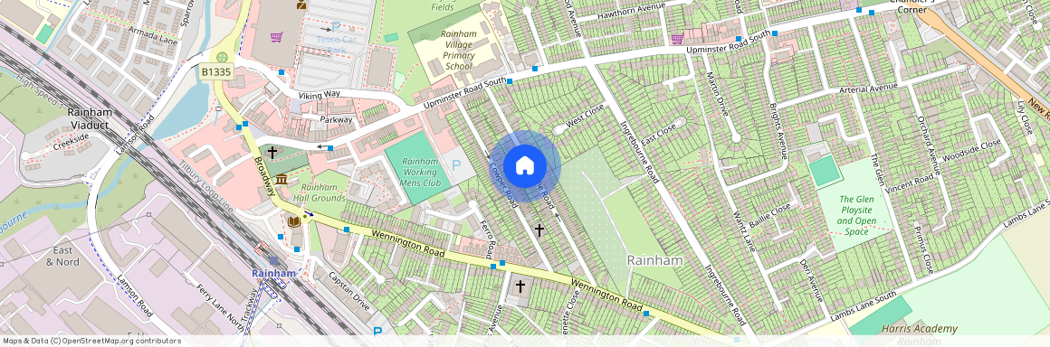 Melville Road, Rainham RM13