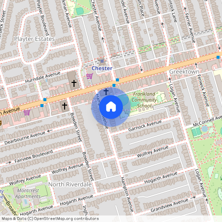 163 Hampton Avenue Unit# Upper, Toronto