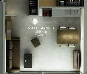 2.5 Zimmer, 46 m², EG - Foto 1