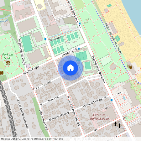 ul. Helska, Dolny Sopot - Haffnera, Dolny Sopot, Sopot, pomorskie