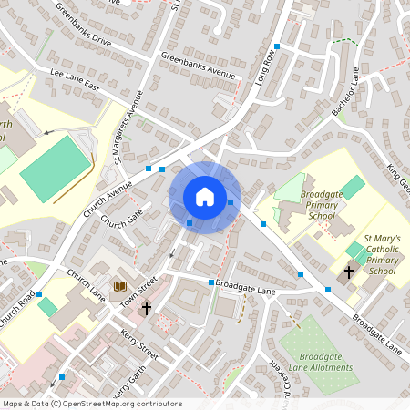 South Row, Horsforth, Leeds, West Yorkshire, LS18
