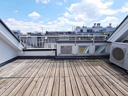 TOPLAGE, BÖRSE-NÄHE, klimatisierte 157 m2 Maisonette mit 18 m2 Terrasse, 4 Zimmer, Küche, Wintergarten, 2 Bäder, Zelinkagasse - Foto 5