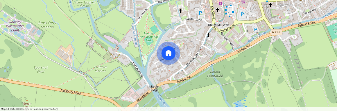 Riverside Gardens, Romsey, Hampshire