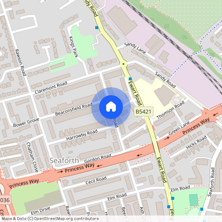 Gladstone Road, Seaforth, Liverpool, L21 1DF