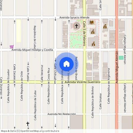 Tabasco, #2505, Ciudad Obregón Centro, Cajeme, Sonora, 85000, México