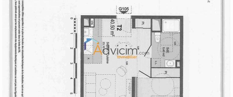 Appartement à louer Notre-Dame-d'Oé - Photo 1