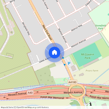 West End Road, Ruislip, HA4 6RB, London