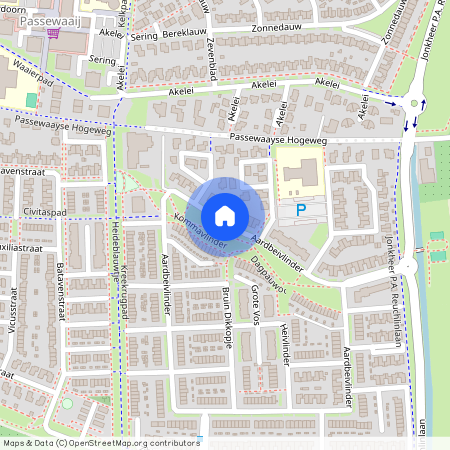 Passewaaij-Zuid-Oost, 4007 HB, Aardbeivlinder, Tiel