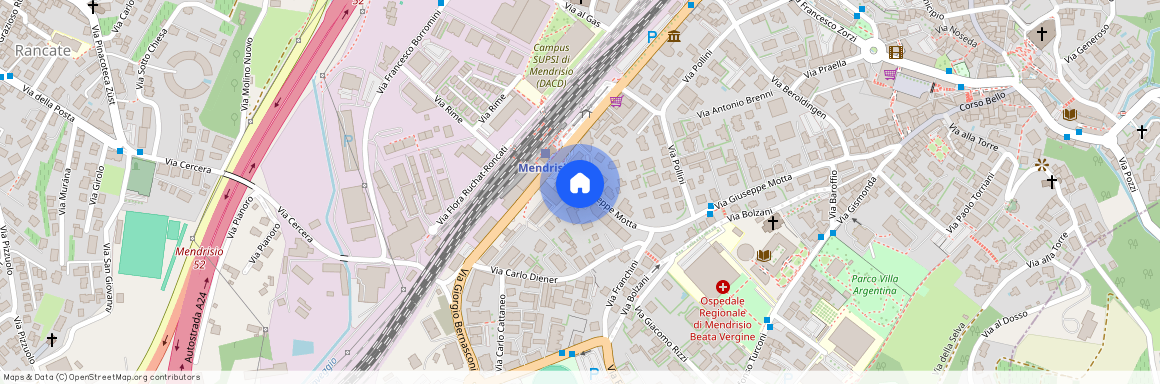 Via Giuseppe Motta 2B, 6850 Mendrisio, Svizzera