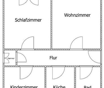 Lichtebroich: 3-Zimmer-Wohnung mit Balkon und neuem Bad - Photo 1