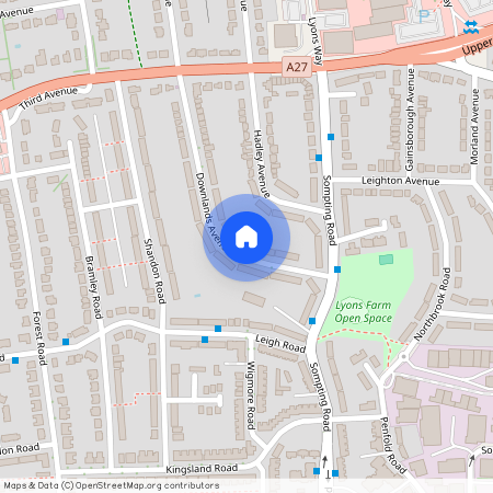 Downlands Avenue, Worthing, West Sussex, BN14