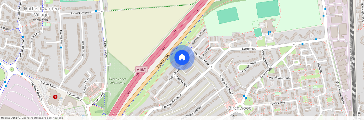 Talbot Road, Hatfield, AL10