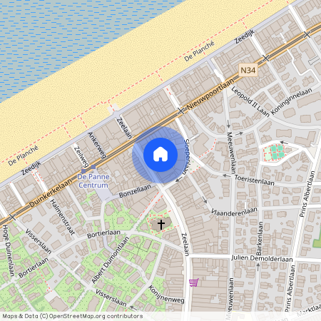 Zeelaan, 186, 8660, De Panne