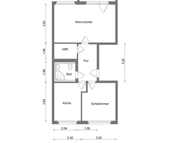 Wohnung Nr. 307/87/21 - Photo 1