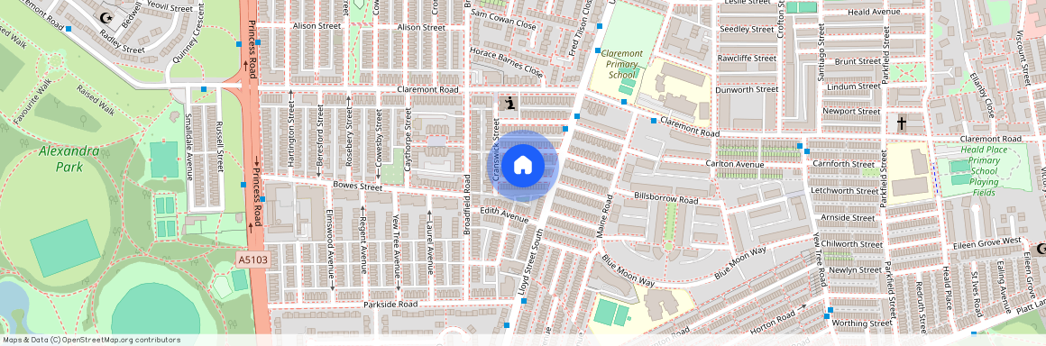 Driffield Street, Manchester, M14