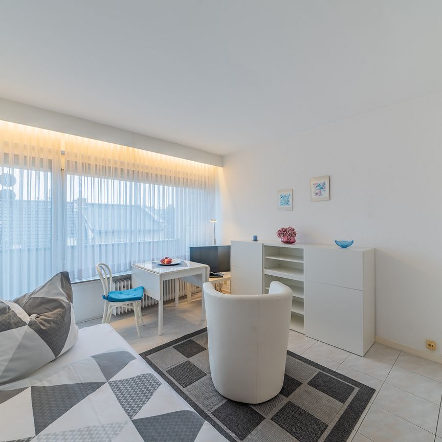 City-Residence: Möbliertes 1-Zi.-Apartment mit Balkon in zentraler Lage von Offenbach - Photo 1