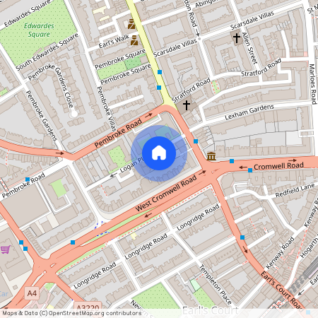 Logan House, 1 Logan Place, W8