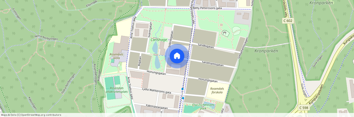 Sidenbigatan, Uppsala