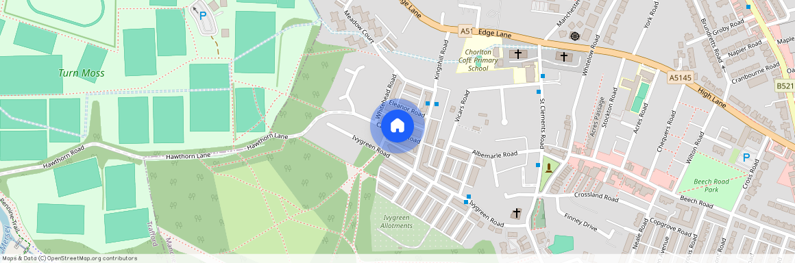 Cartwright Road, Chorlton Green