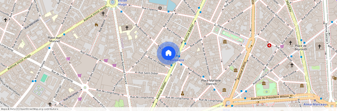 Rue Boissière, Francja, Paris