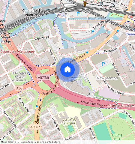 Greater Manchester, M15, Chester Road, Manchester