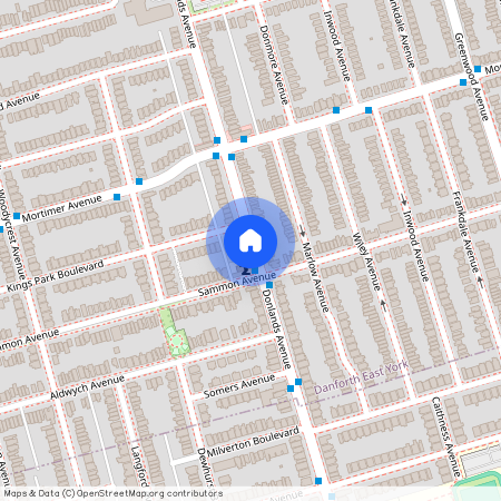 116 Aldwych, East York, East York, Toronto, M4J 3P8
