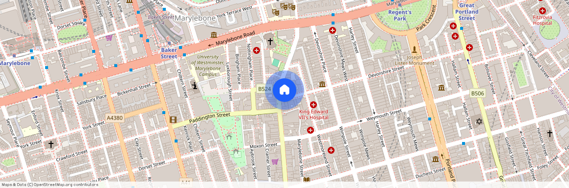 36 Basildon Court, 28 Devonshire Street, London, W1G 6PR